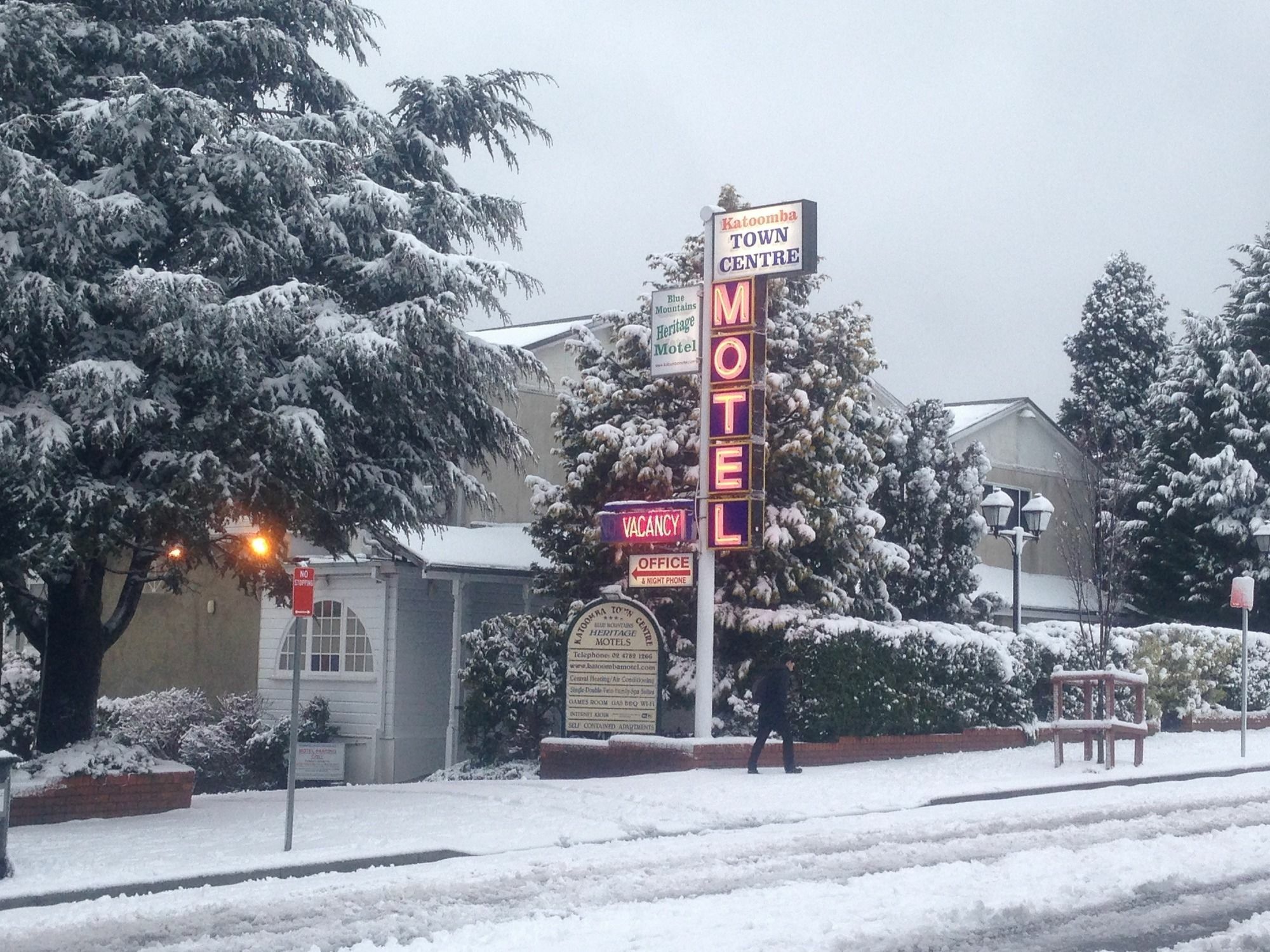 Blue Mountains Heritage Motel Katoomba Bagian luar foto